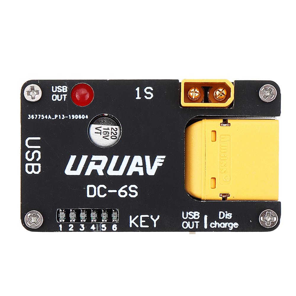 2 in 1 URUAV DC-6S 5-12V Battery Charger Discharger-URUAV-K & A Electronics