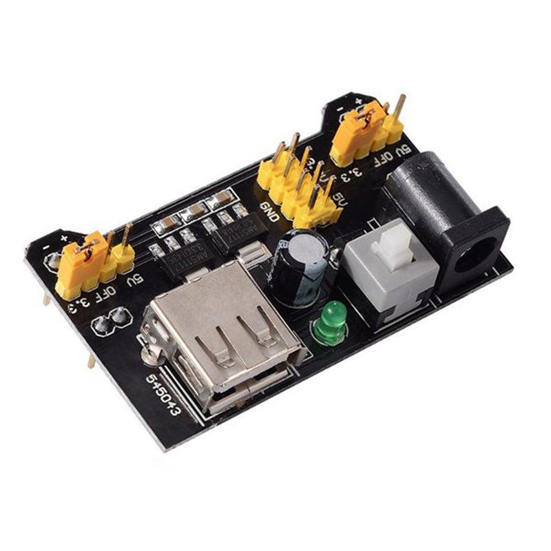 3.3V + 5V Solderless Breadboard Power Supply Module Adaptor-K & A Electronics-K & A Electronics