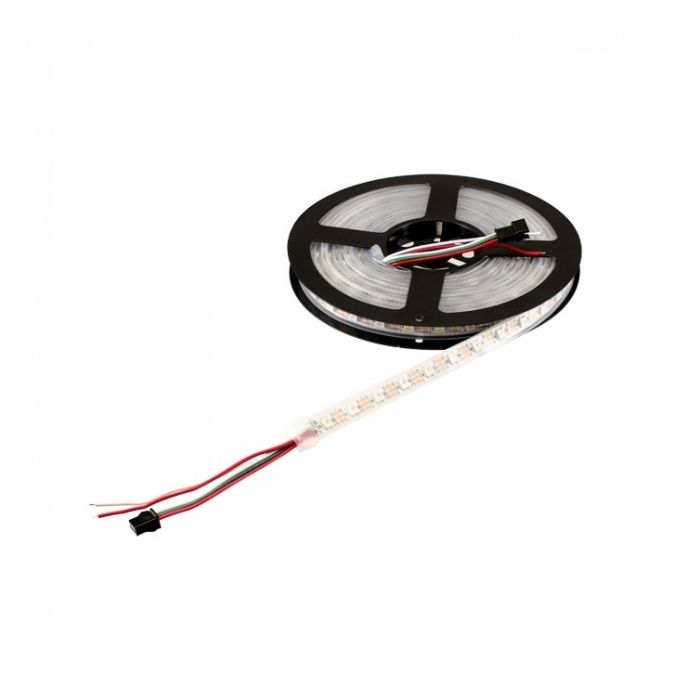 5m RGB Addressable LED Strip - APA102c - 60 LEDs Per Meter - DC 5V - IP68-K and A Electronics-K & A Electronics