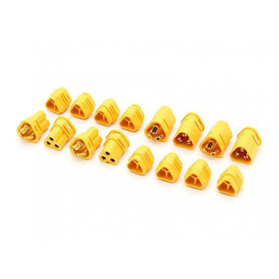 Amass MT30 3 Pole Motor/ESC Connector Set 16AWG (Male & Female) (4 sets/bag)-Amass-K & A Electronics