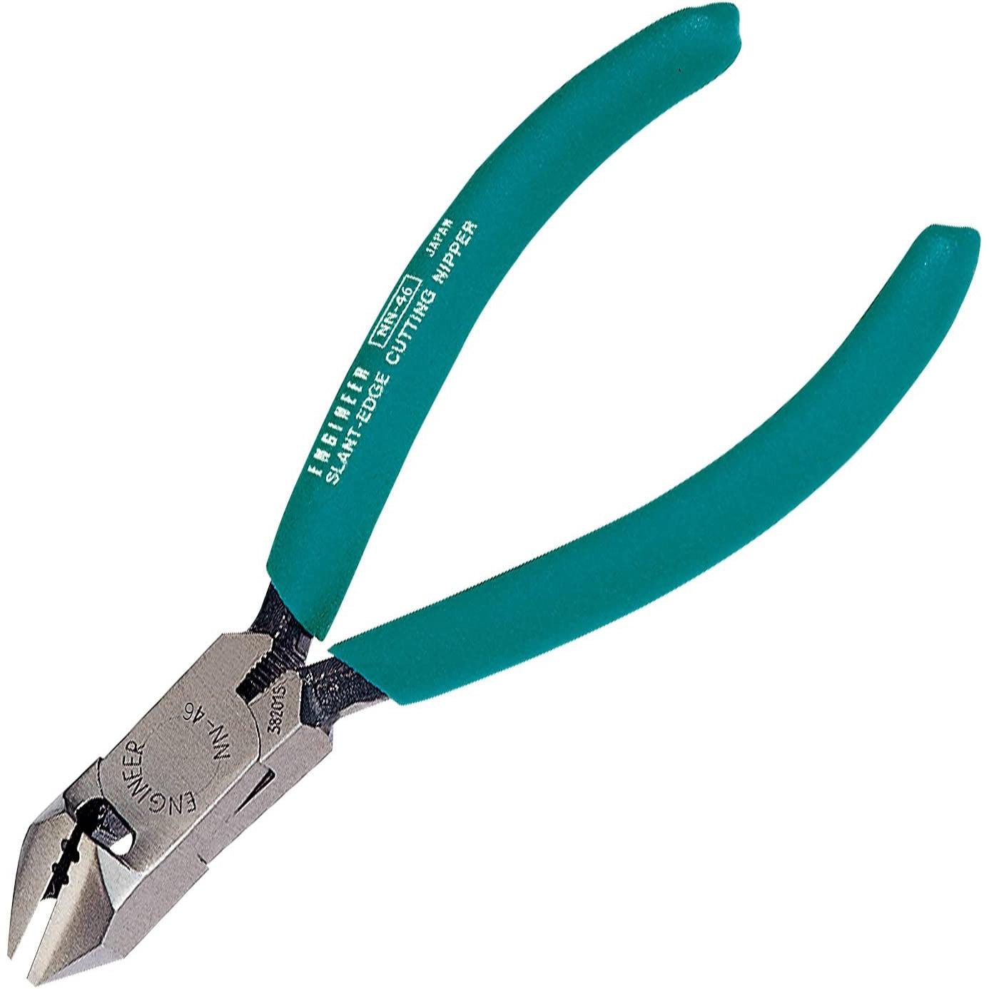 Engineer NN-46 Slant Edge Nippers Side Cutting Pliers-ENGINEER INC.-K & A Electronics
