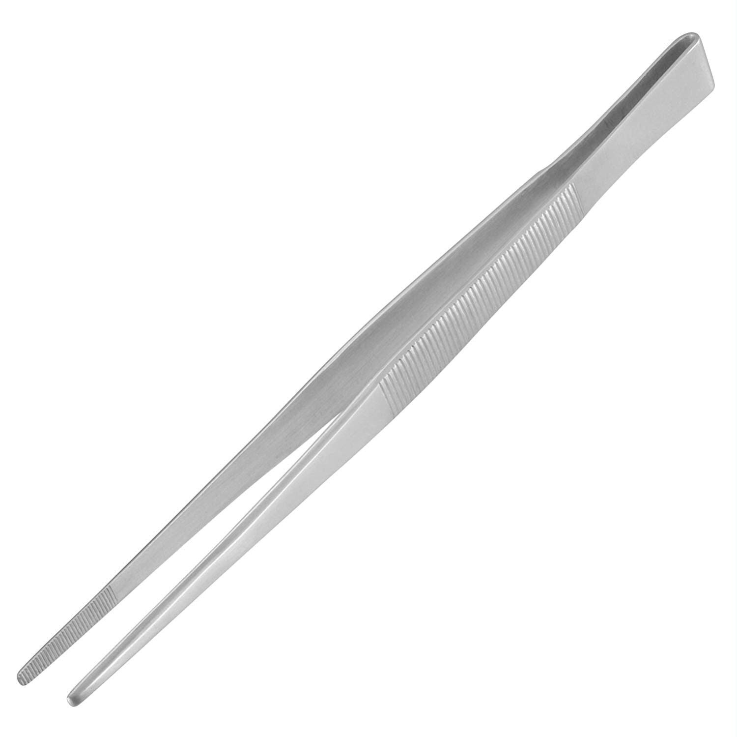 Engineer PT-11 Stainless Steel Serrated Inside Point Tweezers (235mm)-ENGINEER INC.-K & A Electronics
