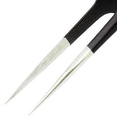 Engineer PTZ-63 Type GG Tip Black Coated ESD Tweezers-ENGINEER INC.-K & A Electronics