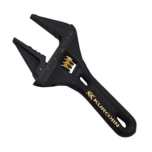 Fujiya KUROKIN FLS-28-BG Adjustable Wrench Short Type-Fujiya-K & A Electronics