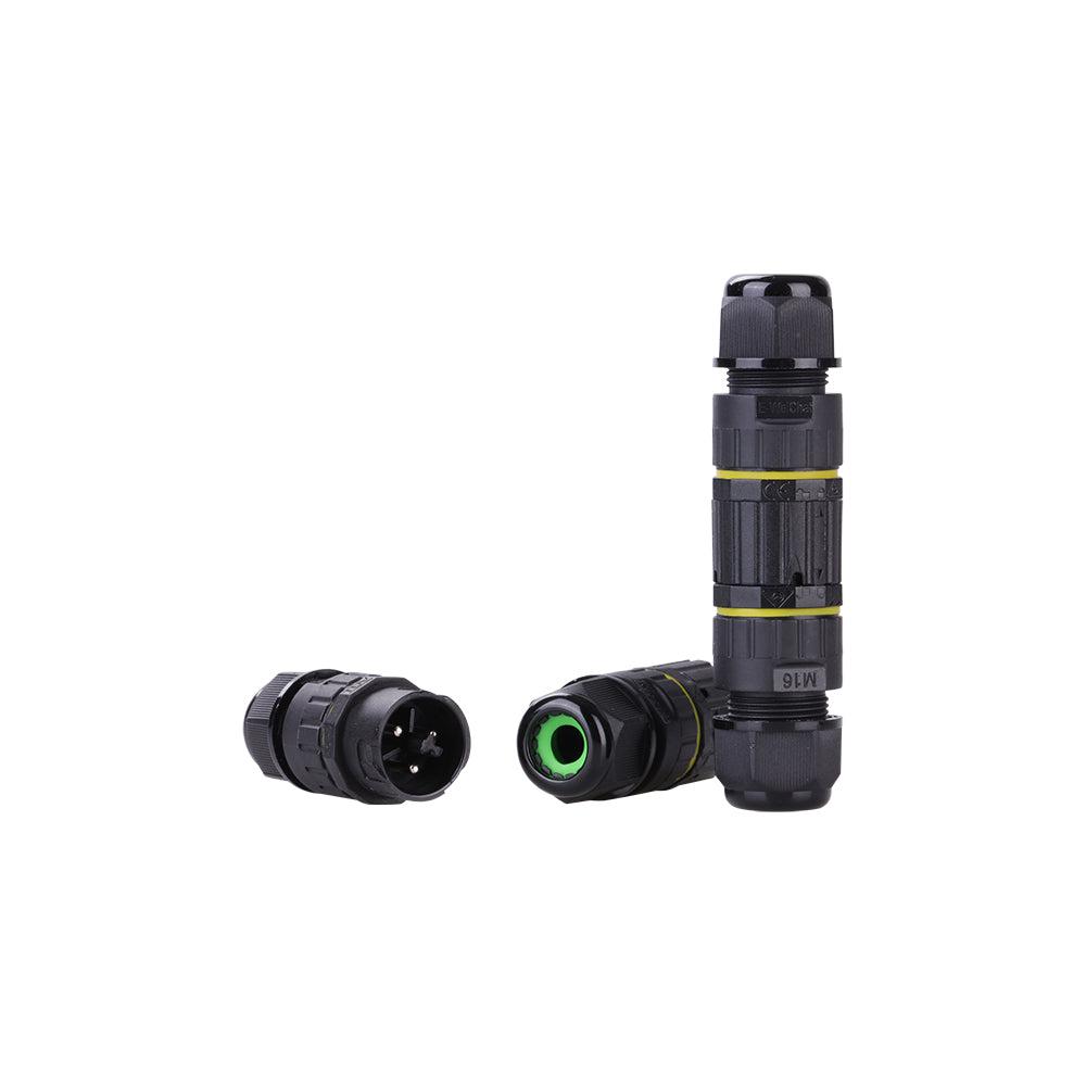 IP68 Waterproof Quick Connector - M16 3 PIN-K & A Electronics-K & A Electronics