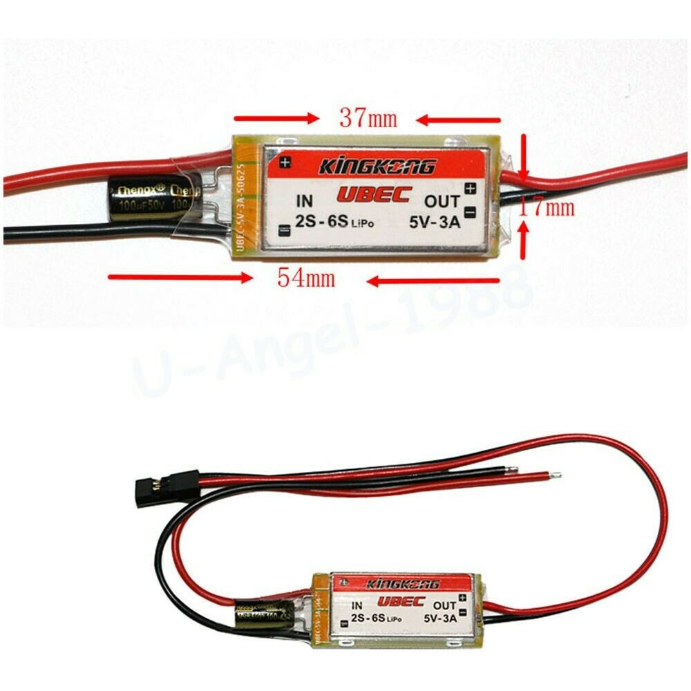 KINGKONG 5V 3A Switching Power UBEC-Kingkong-K & A Electronics