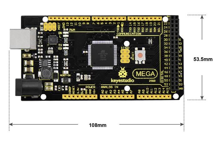 Keyestudio Super Mega 2560 R3 Development Board