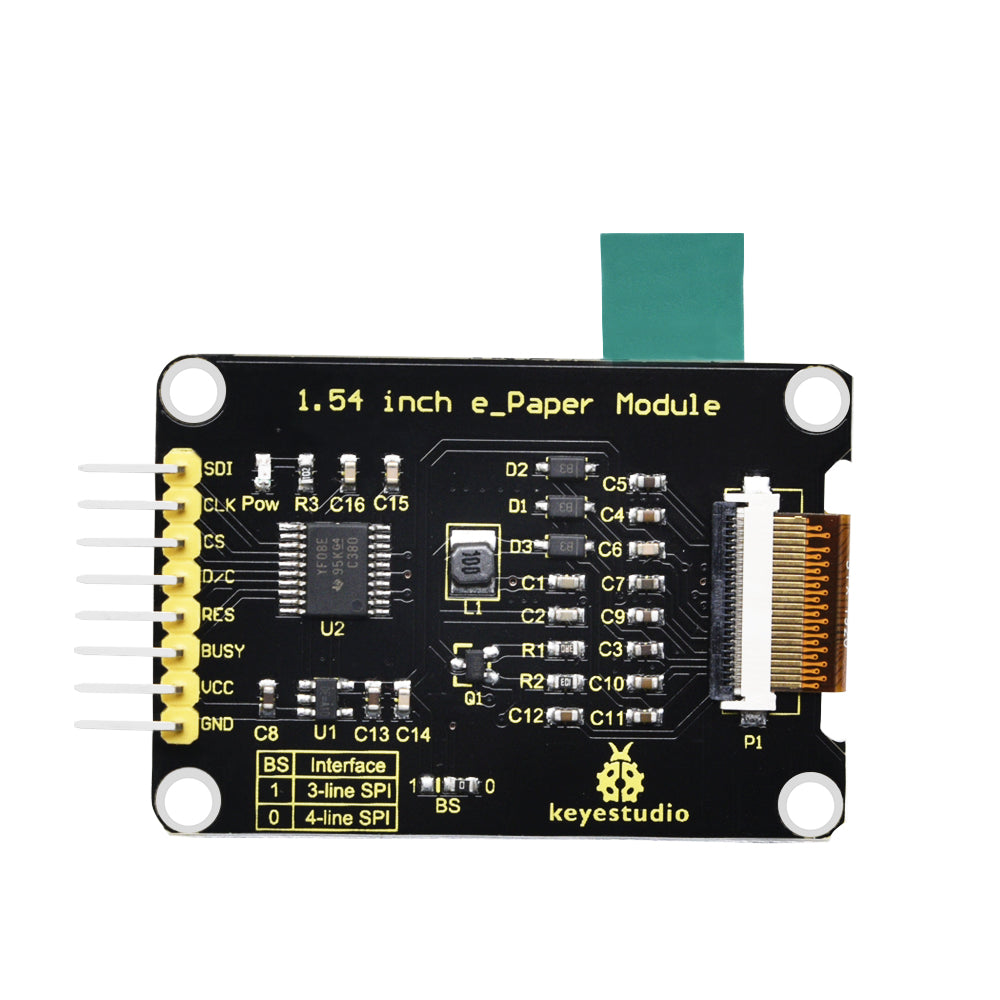 Keyestudio E-Ink Screen Module 1.54 Inch