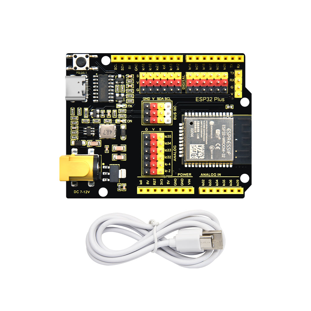 Keyestudio ESP32-WROOM-32 PLUS Development Board