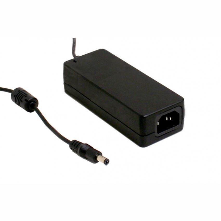 MEAN WELL GST60A12-P1J 12V 5A (60 Watt) Desk Top Power Adapter-MEAN WELL-K & A Electronics