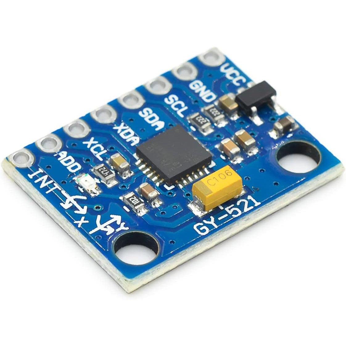 MPU-6050 Module - 3 Axis Gyroscope + Accelerometer-K & A Electronics-K & A Electronics