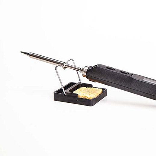 Miniware T-Stand (Ceramic Black) Soldering Iron Stand (Suits TS100 and TS80)-Miniware-K & A Electronics