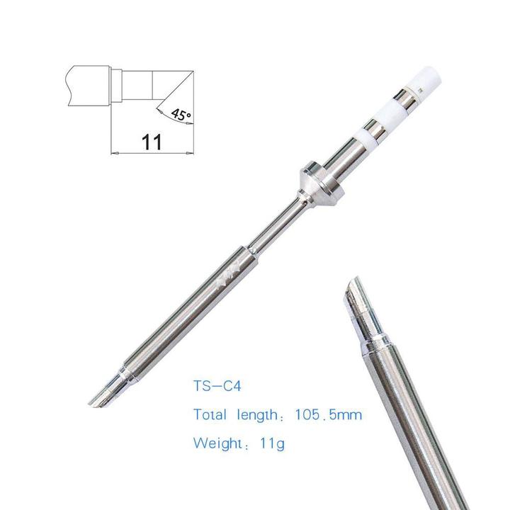 Miniware TS-C4 Soldering Iron Tip for TS100 Soldering Iron-Miniware-K & A Electronics