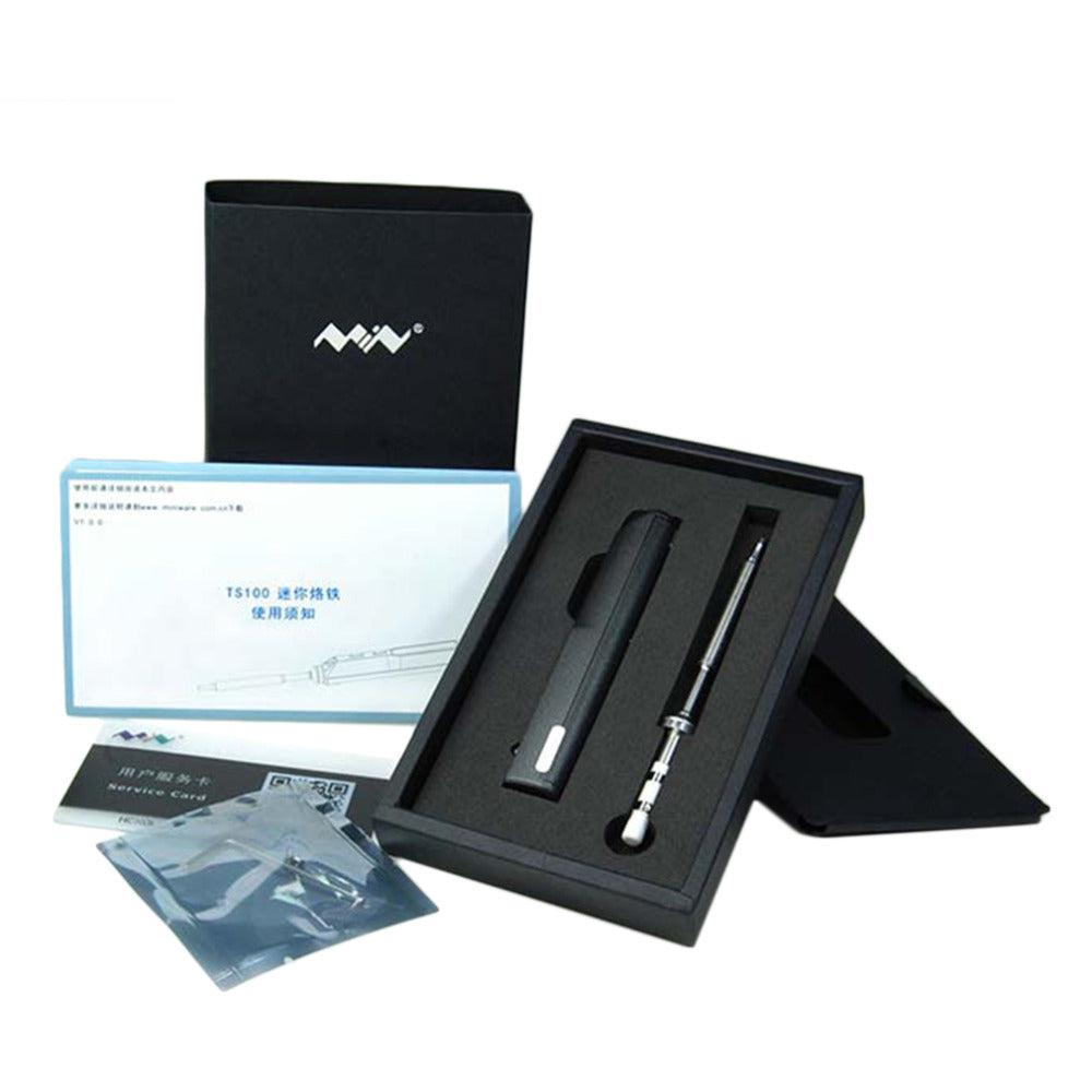 Miniware TS100 Soldering Iron with B2 Tip TS100-B2-Miniware-K & A Electronics