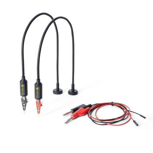 PCBite 2x SP10 probes for DMM (red/black)-sensepeek-K & A Electronics