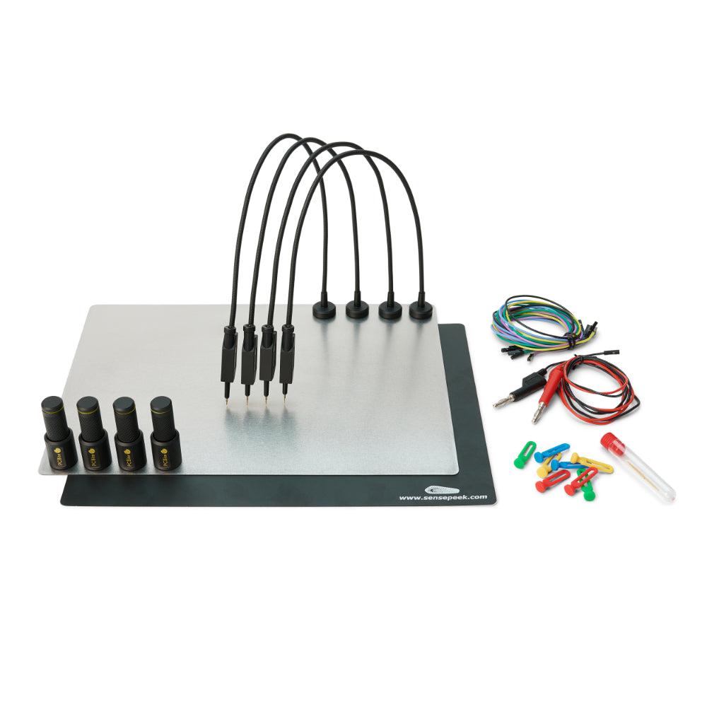 PCBite kit with 4x SQ10 probes and test wires-sensepeek-K & A Electronics