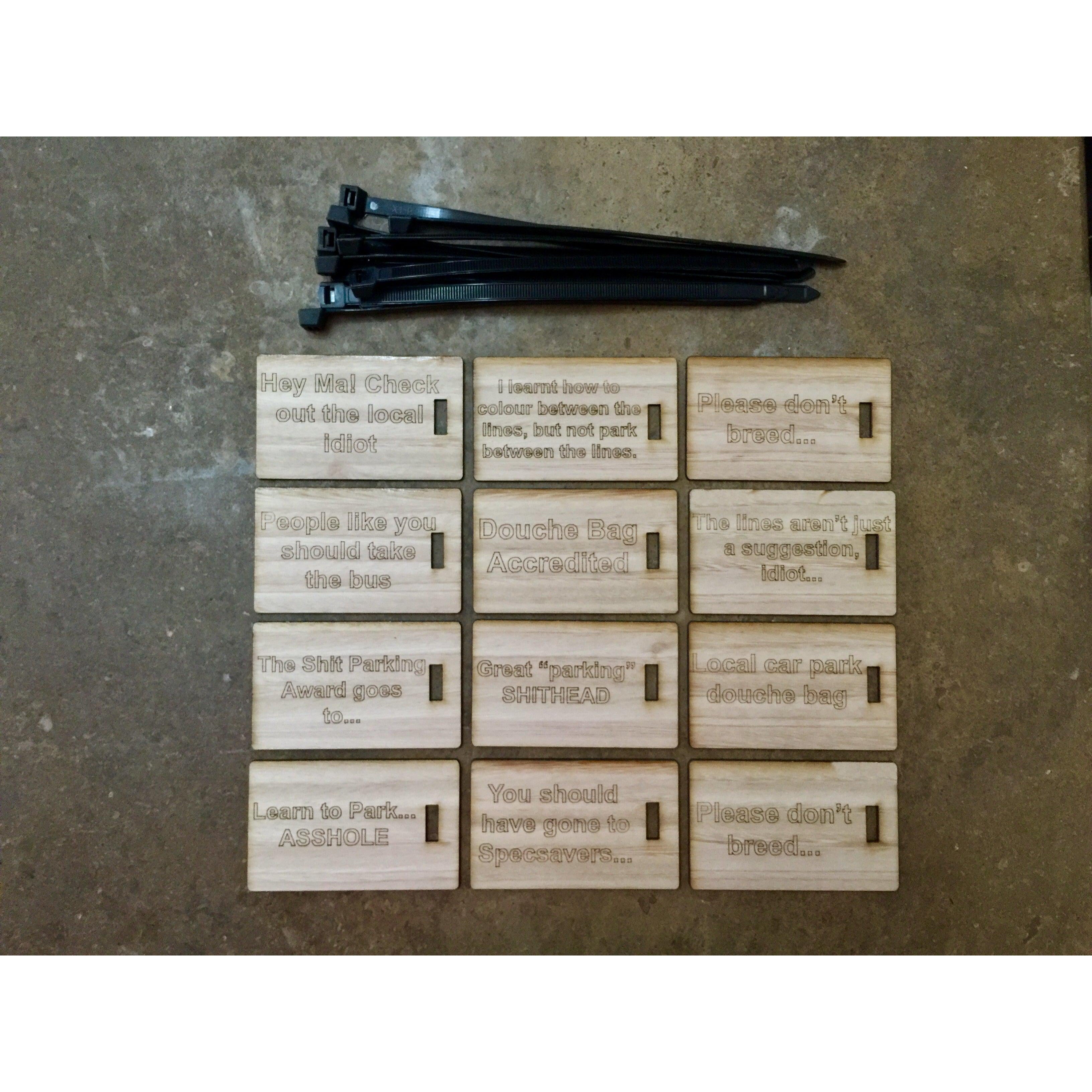 Sh*t Parking Tags-K & A Electronics-K & A Electronics