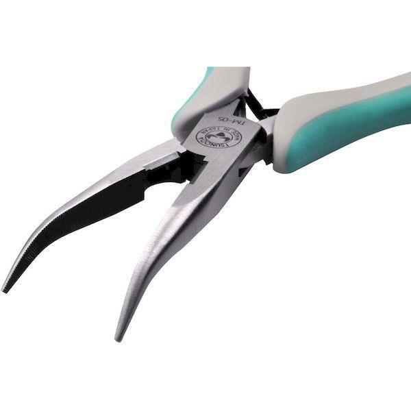 Tsunoda TM-05 Bent Nose Pliers (150mm)-Tsunoda-K & A Electronics