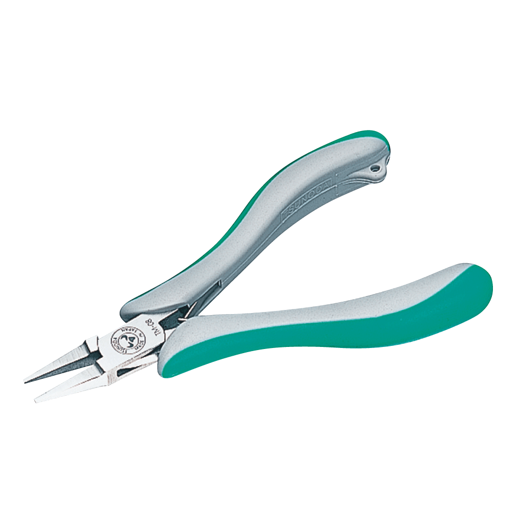 Tsunoda TM-08 Flat Slender Nose Pliers-Tsunoda-K & A Electronics