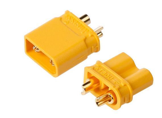 Amass XT30U Male/Female 1 Pair