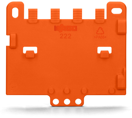 WAGO 222-505 Strain Relief Plate for Mounting Carrier