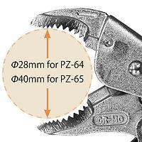 Engineer PZ-64 Screw Removal Locking Pliers-ENGINEER INC.-K and A Electronics