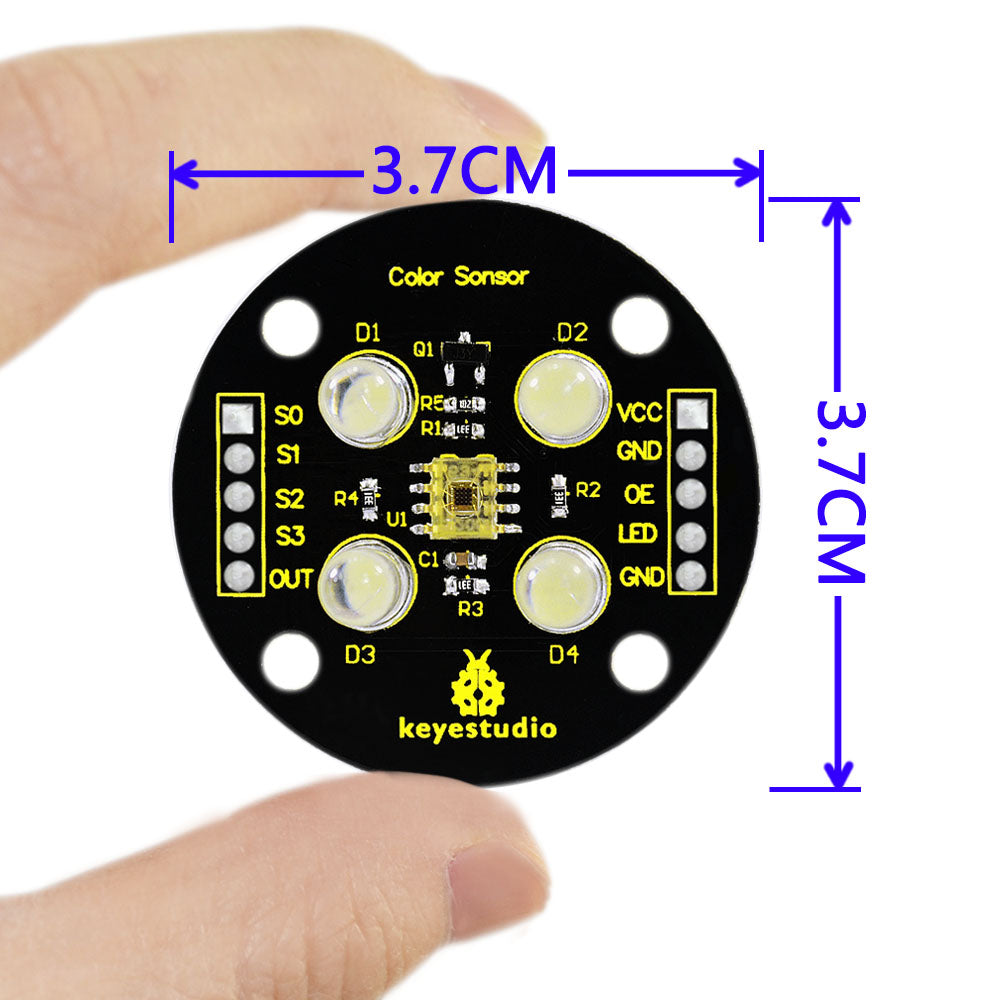 Keyestudio TCS3200 Colour Recognition Sensor