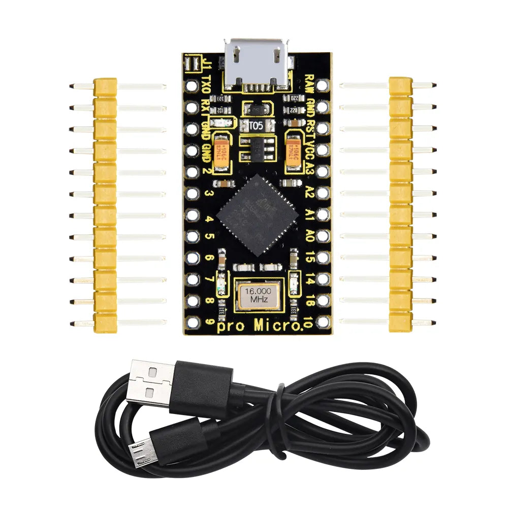 Keyestudio PRO MICRO 5V 16MHZ ATMEGA32U4-MU Development Board