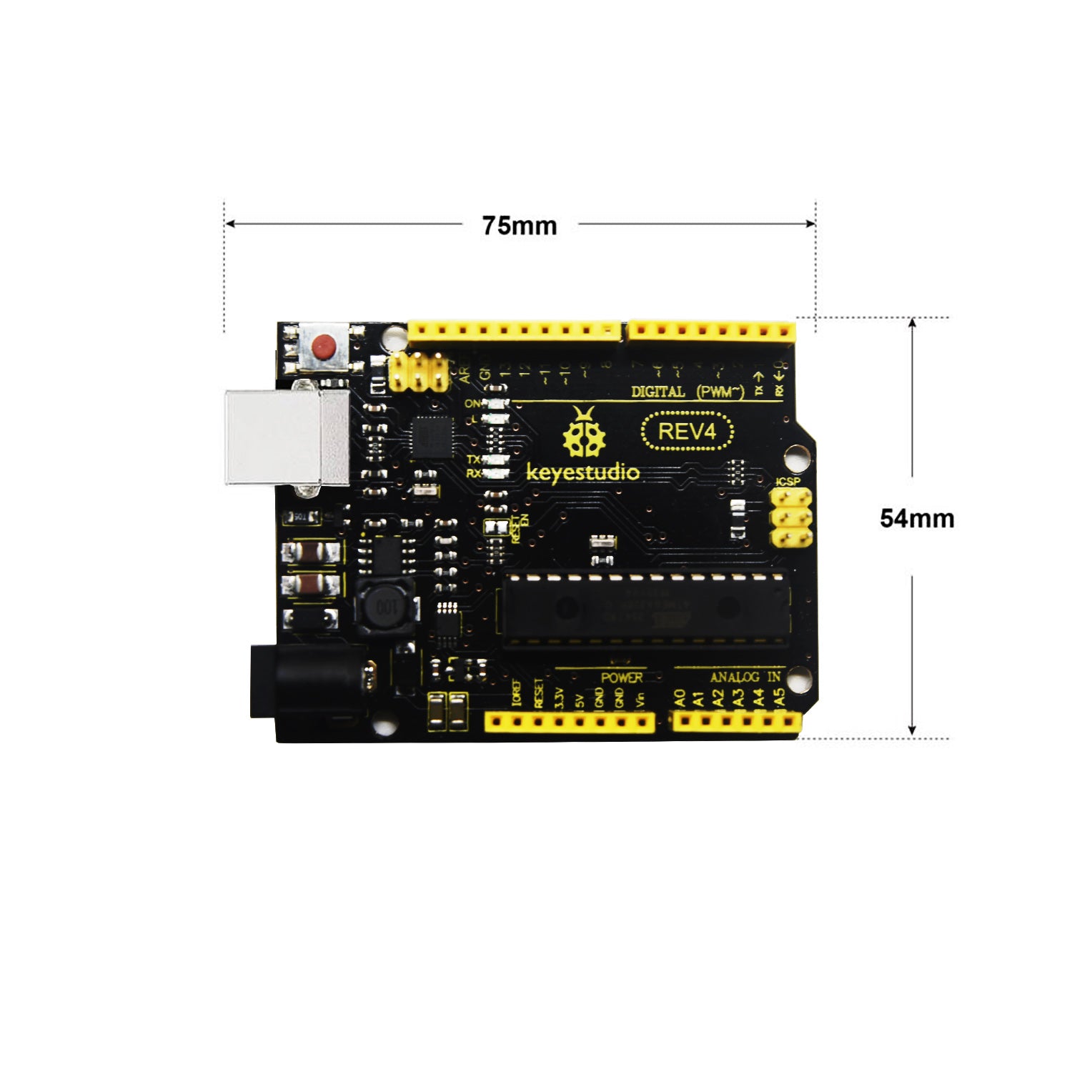 Keyestudio UNO REV4 Development Board