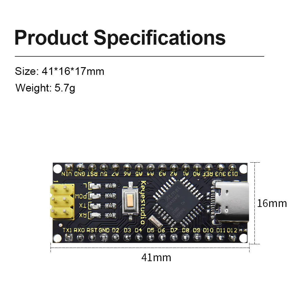 Keyestudio NANO PLUS Development Board