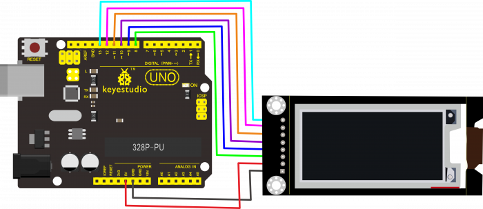 Keyestudio E-Ink Screen Module 2.13 Inch