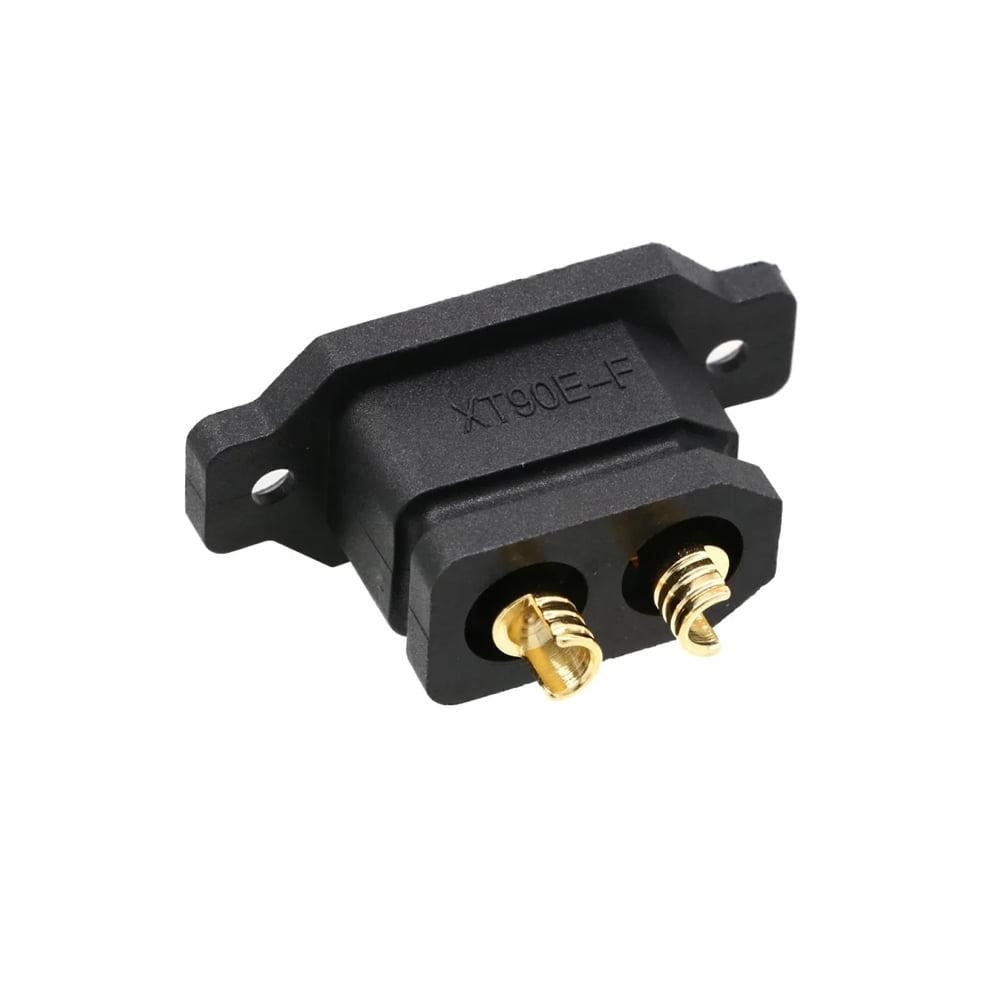 AMASS Black XT90E-F Mountable XT90 Female Plug Connector
