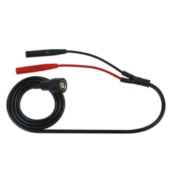 Amass 21.010 – BNC to Dual 4 mm Banana Plug Test Lead (1.2 m)