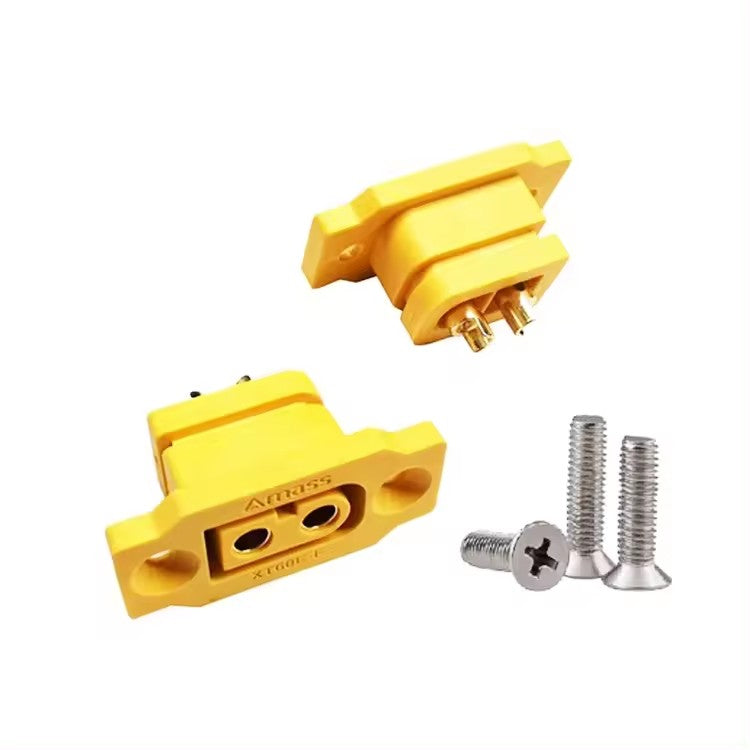Amass XT60E1-F Mountable XT60 Female Plug Connector (10 pieces/bag)