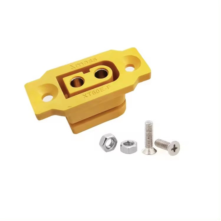 Amass XT60E1-F Mountable XT60 Female Plug Connector (10 pieces/bag)