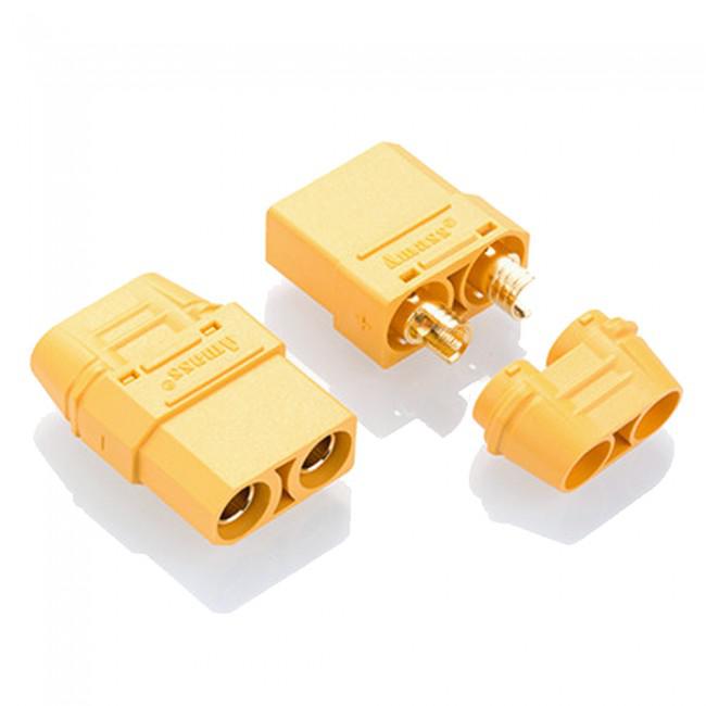 Amass XT90H Connectors Male / Female With End Cap (1 pair)-Amass-K &amp; A Electronics