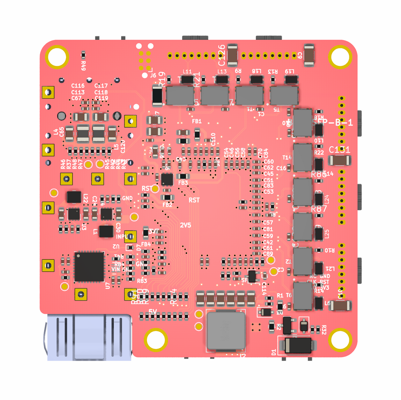 BotBlox GigaBlox SFP - Compact 6 Port Ethernet Switch with SFP