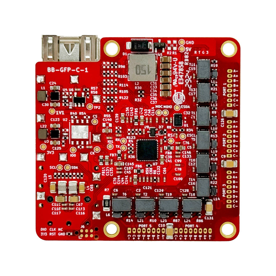 BotBlox GigaBlox SFP - Compact 6 Port Ethernet Switch with SFP