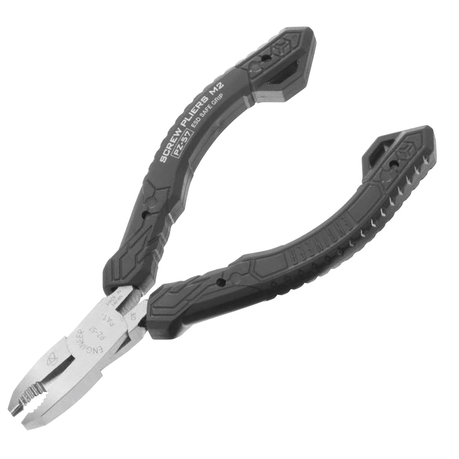 thumbnail image 2 of ENGINEER PZ-77 Slender Nose Combi Pliers With Screw Removal Gripping Jaws - Japan 2 of 2