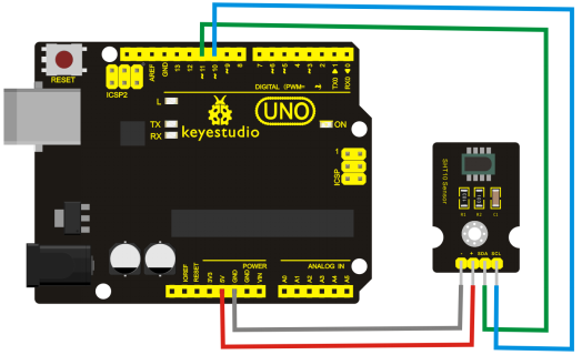 Keyestudio SHT10 Digital Temperature Sensor