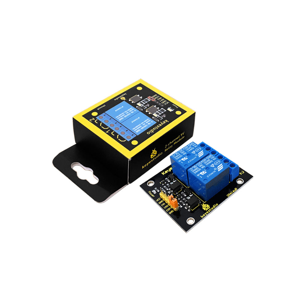 Keyestudio 2-channel 5V Relay Module