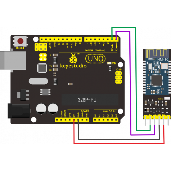 Keyestudio HM-10 Bluetooth-4.0 V3 Module
