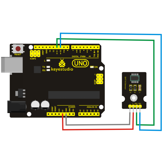 Keyestudio SHT10 Digital Temperature Sensor