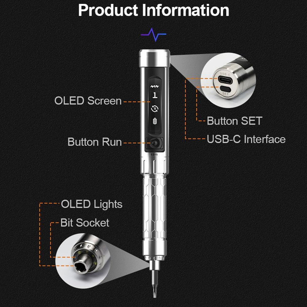 Miniware ES15 Motion Control Electric Screwdriver-Miniware-K &amp; A Electronics