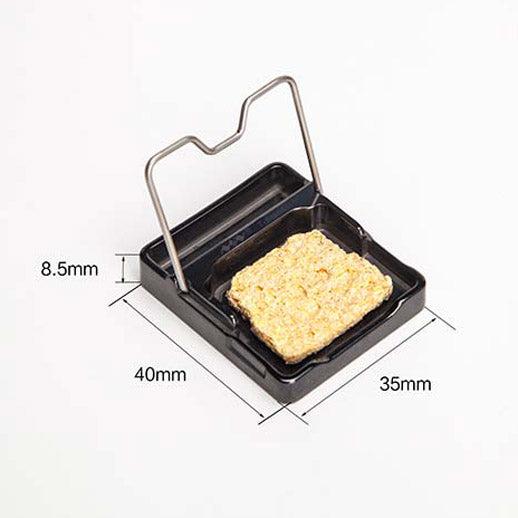 Miniware T-Stand (Ceramic Black) Soldering Iron Stand (Suits TS100 and TS80)-Miniware-K &amp; A Electronics