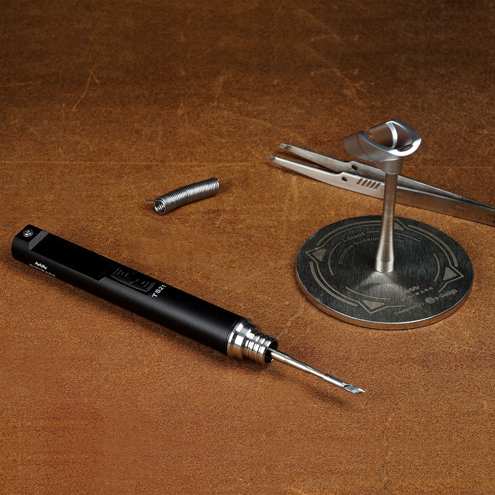 Miniware TS21 Precision Soldering Iron with 21-KU Tip