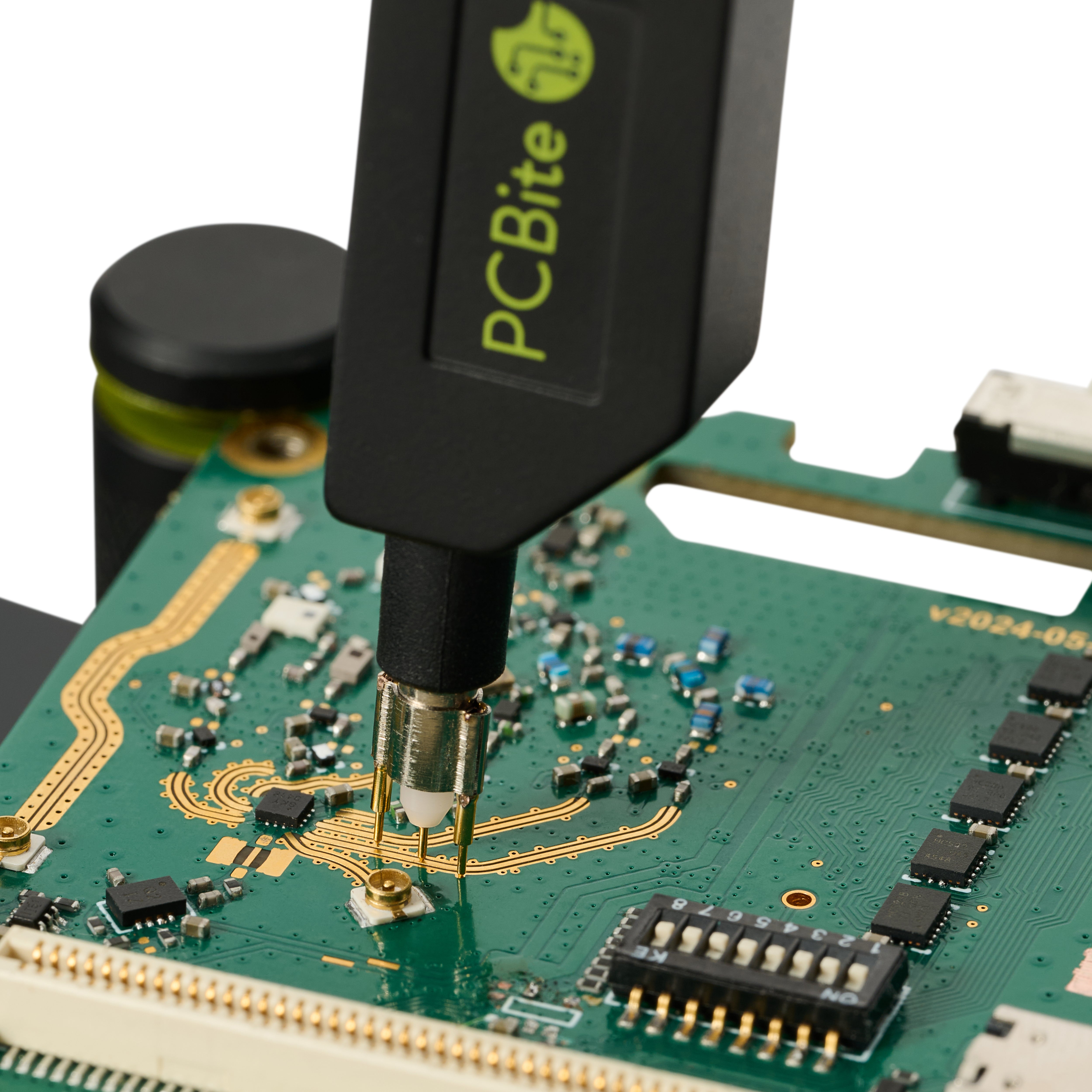 PCBite 2x Dual ground spring needle 3.5mm