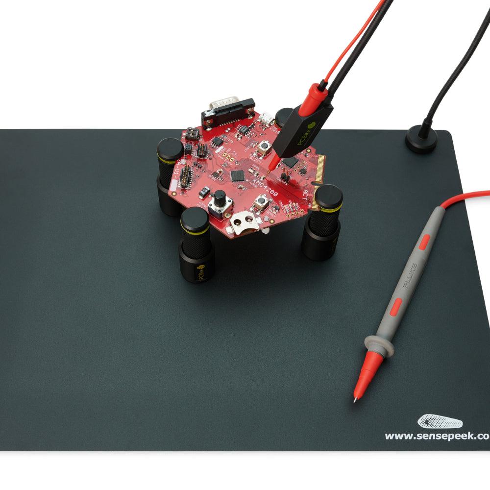 PCBite 2x SQ10 probes for DMM (red/black)-sensepeek-K &amp; A Electronics