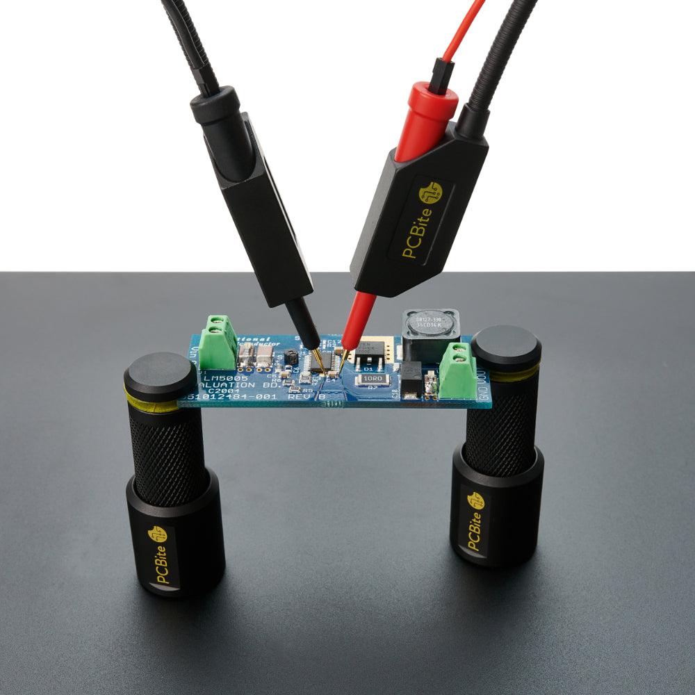 PCBite 2x SQ10 probes for DMM (red/black)-sensepeek-K &amp; A Electronics