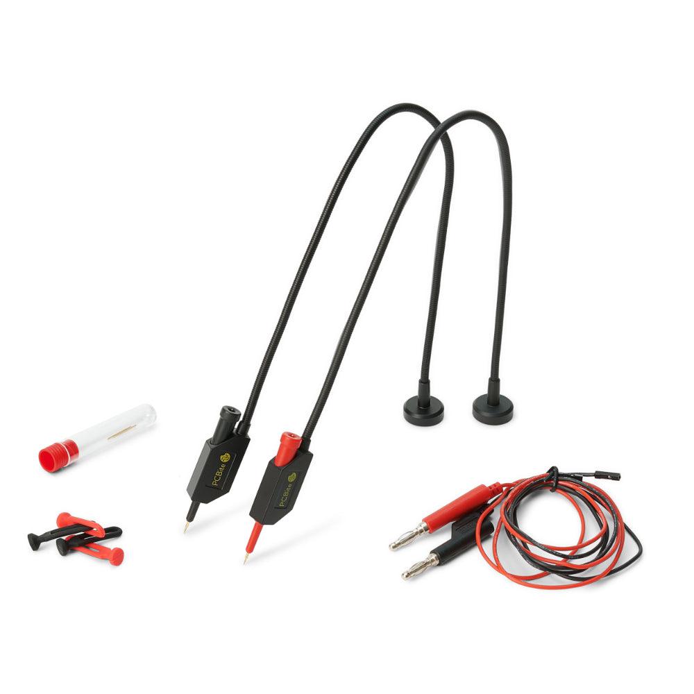 PCBite 2x SQ10 probes for DMM (red/black)-sensepeek-K &amp; A Electronics